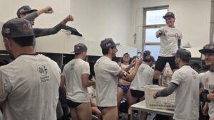 Grigi, la gioia di Merlo: “25 ragazzi eccezionali”. La dedica a Colombo e la promessa di Barani