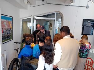 Due classi della ‘Bovio’ al Moccagatta