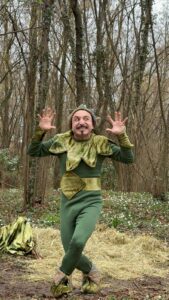 Il mimo di Ovada sarà un folletto in tivù