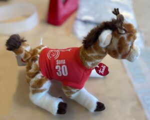 Le ‘giraffine’ del Bcc Derthona ricordano Sofia