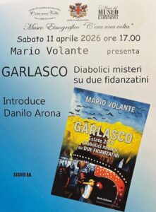 Alessandria: Mario Volante presenta ‘Garlasco, estate 2007, diabolici misteri su due fidanzatini’