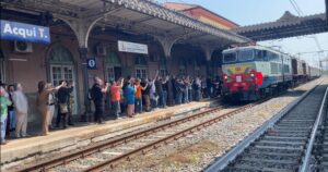 Treno storico ad Alessandria e Acqui Terme: il ricordo delle locomotive trifase