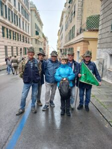 Gli Alpini di San Giorgio Monferrato all’Adunata di Genova: orgoglio e spirito di comunità