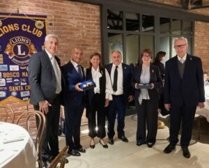 Lions Club Bosco Marengo Santa Croce, due nuovi soci per il 19° anniversario