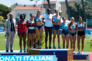 Silvia Poko Canape campionessa italiana nel lungo a Grosseto