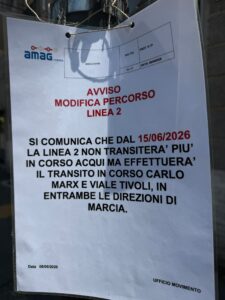 Alessandria, Amag Mobilità sposta la linea 2 da corso Acqui a corso Marx: il Cristo protesta