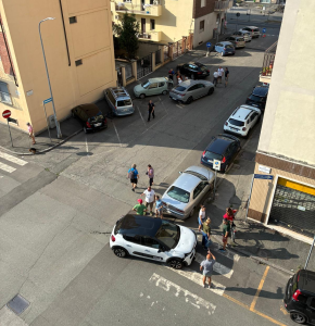 Alessandria: via Pisacane, l’ennesimo incidente. Cinque le auto coinvolte