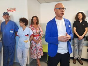 Alessandria, ospedale dipinto. Un video spiega cos’è