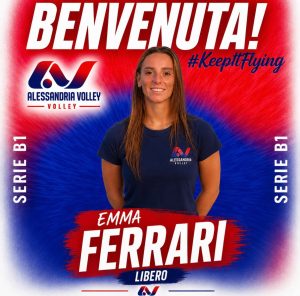 Alessandria Volley, altro colpo: ecco Emma Ferrari