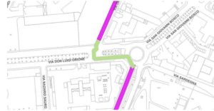 Alessandria: cantiere tra via Don Orione e via San G. Bosco
