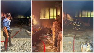Fubine, incendio in un capanno: i Carabinieri evitano una possibile esplosione